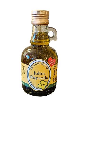 Julita Rapsolja 250ML ÖRT - Kallpressad
