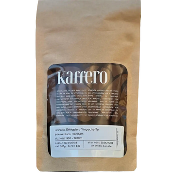 Etiopien Yirgacheffe - Arabica Heirloom